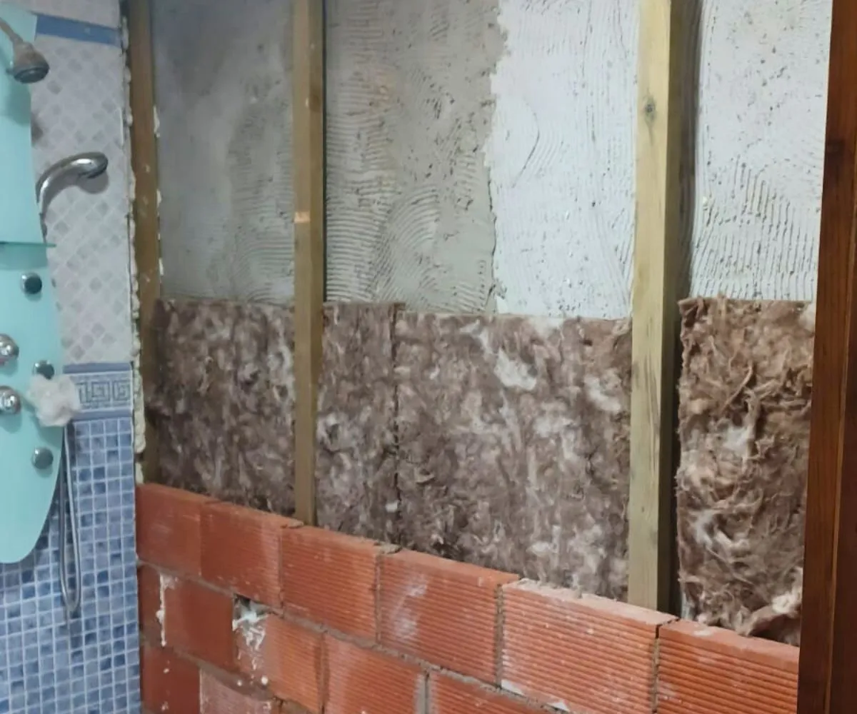 Albañilería: Reforma de baño antes